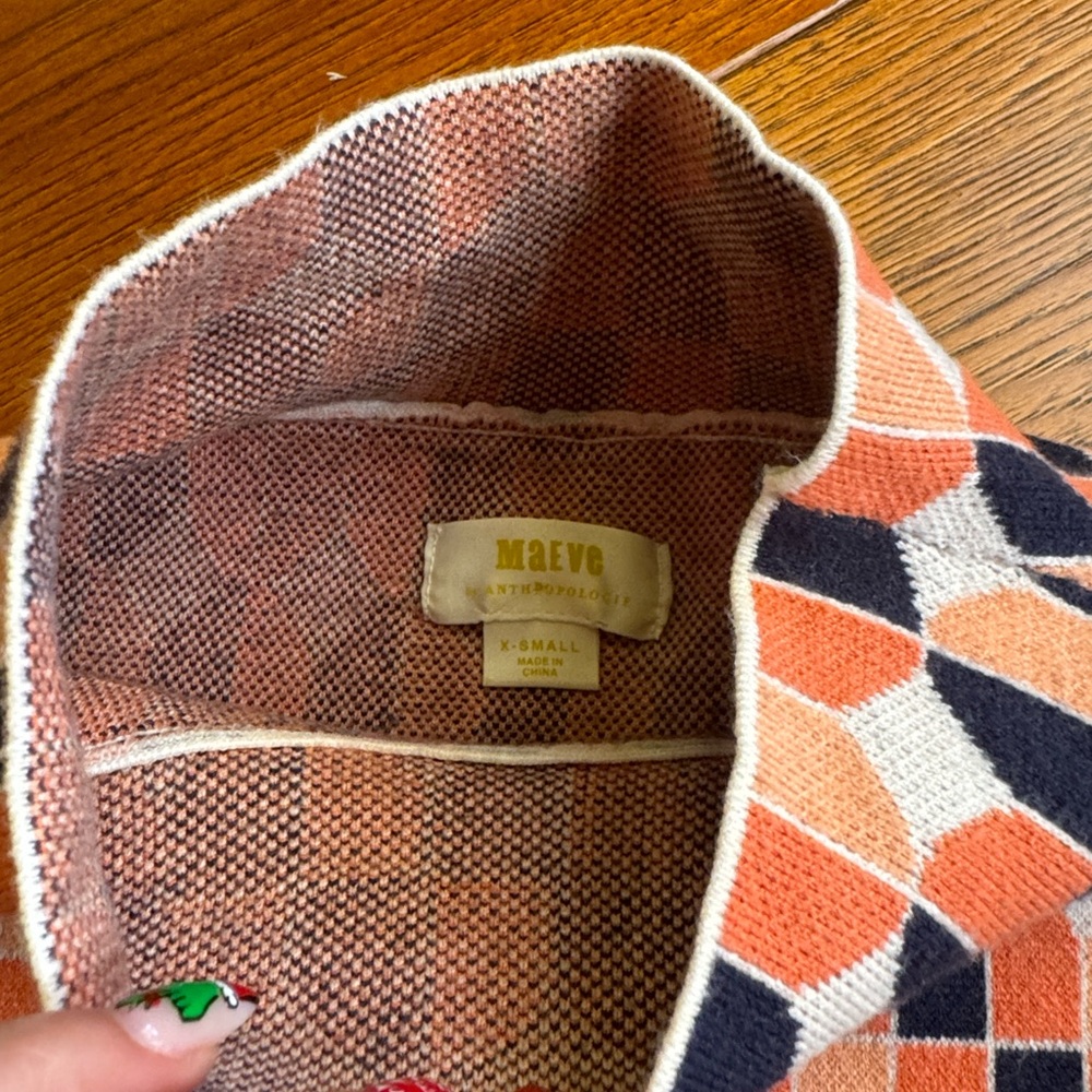 Anthropologie Maeve Cary’s Mock Neck Sweater - Picture 8 of 12